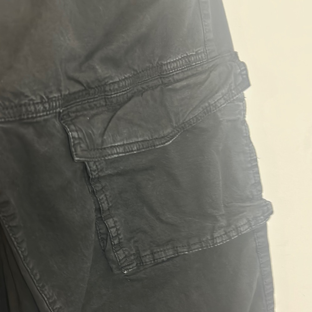 Garage Black Cargo Jeans Relaxed Fit - Picture 4 of 5